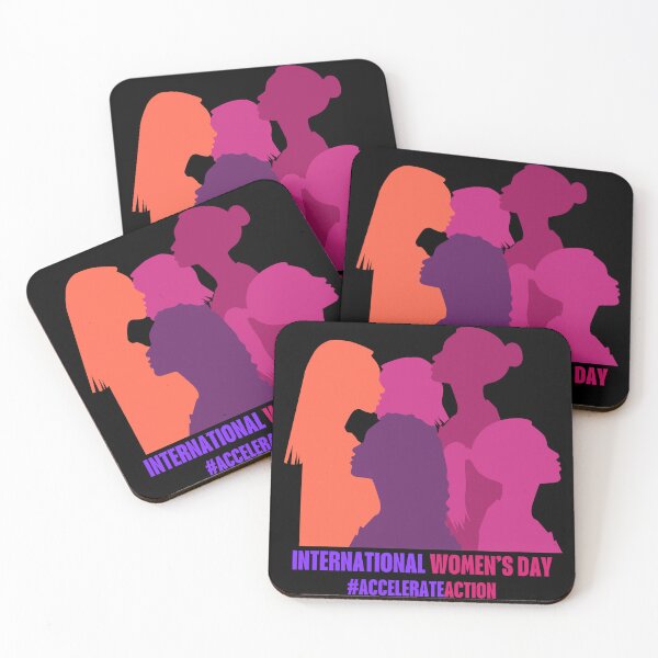 Item preview, International Women's Day #AccelerateAction T-Shirt Celebrating All Women Kind Love & Support designed and sold by Merch Your Vibes.