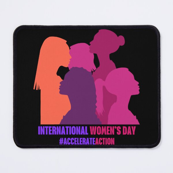 Item preview, International Women's Day #AccelerateAction T-Shirt Celebrating All Women Kind Love & Support designed and sold by Merch Your Vibes.