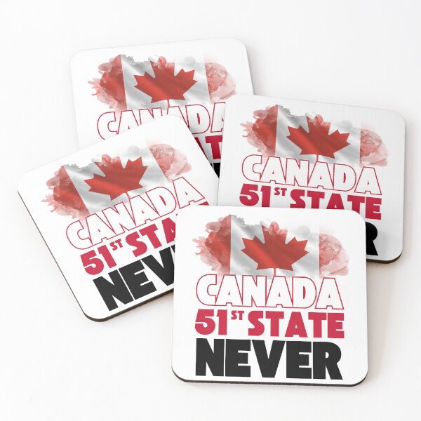 Item preview, CANADA 51st state. NEVER designed and sold by Red-forever.