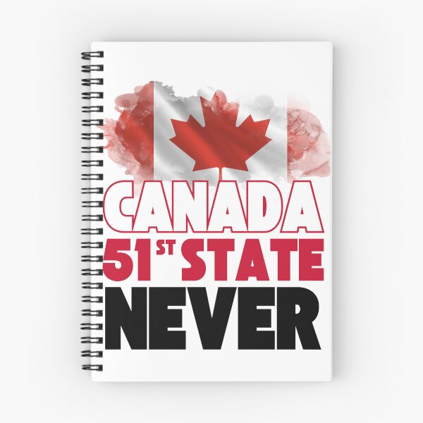Item preview, CANADA 51st state. NEVER designed and sold by Red-forever.