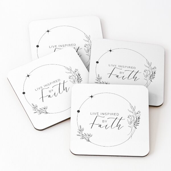 Item preview, Christian Bible Art Gifts - Live Inspired by Faith designed and sold by Our Bible Journey.