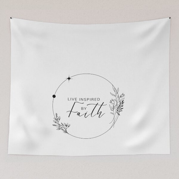 Item preview, Christian Bible Art Gifts - Live Inspired by Faith designed and sold by Our Bible Journey.