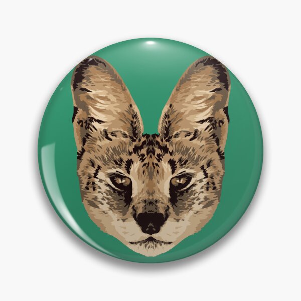Item preview, Serval Portrait designed and sold by GeoCreate.