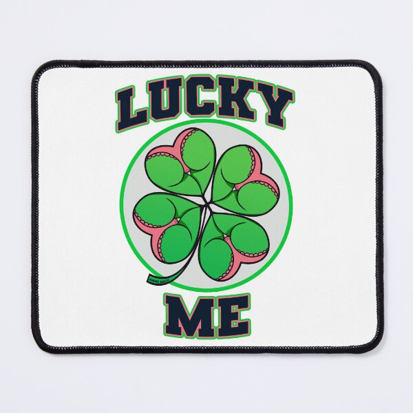 Item preview, Lucky Me! Booty clover Irish varsity design designed and sold by jimmy-digital.
