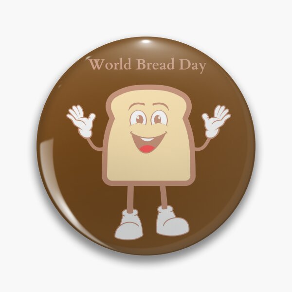 Item preview, World Bread Day  designed and sold by GOLDENGARDENART.