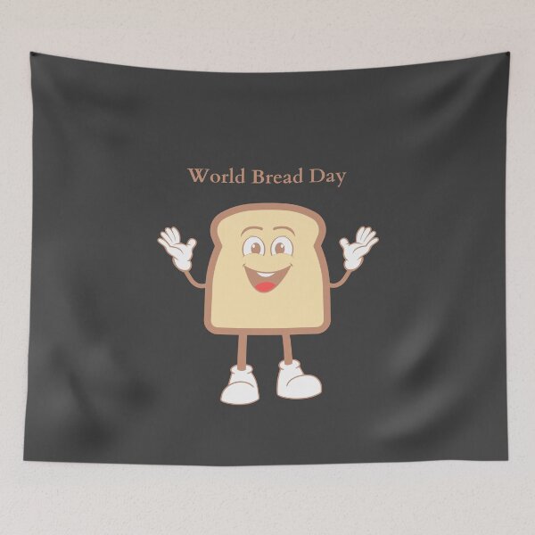 Item preview, World Bread Day  designed and sold by GOLDENGARDENART.