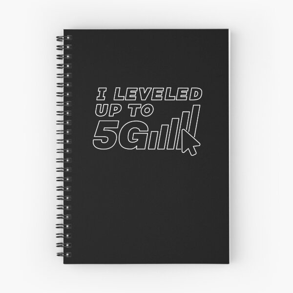 Item preview, I leveled up to 5G funny designed and sold by venomousvector.