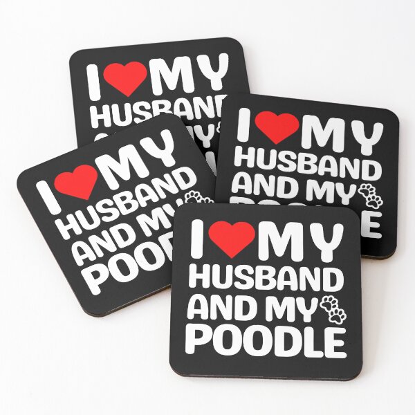 Item preview, I Love My Husband And My Poodle designed and sold by TheAnimalZ00.