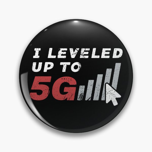 Item preview, I leveled up to 5G - Vintage Design designed and sold by venomousvector.