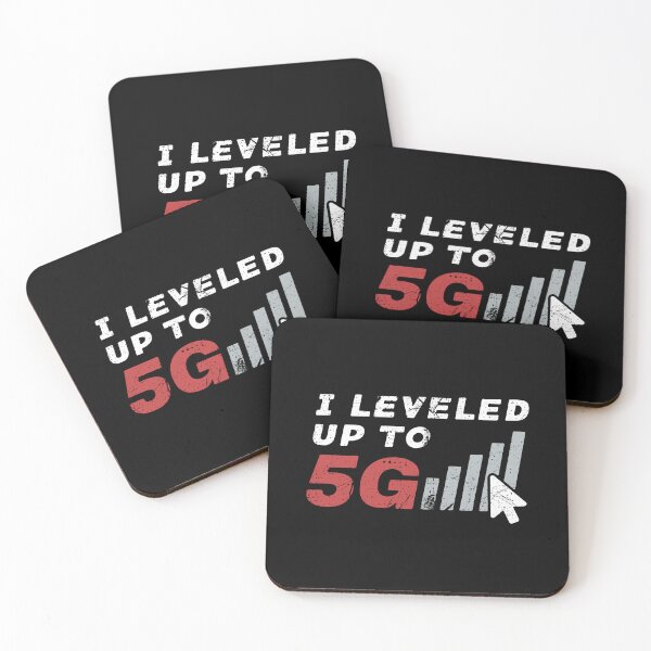 Item preview, I leveled up to 5G - Vintage Design designed and sold by venomousvector.