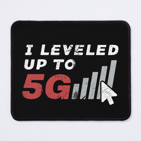 Item preview, I leveled up to 5G - Vintage Design designed and sold by venomousvector.