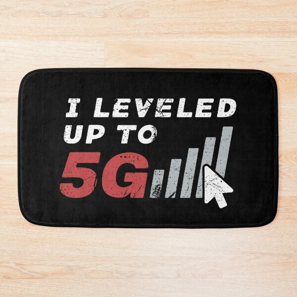 Item preview, I leveled up to 5G - Vintage Design designed and sold by venomousvector.