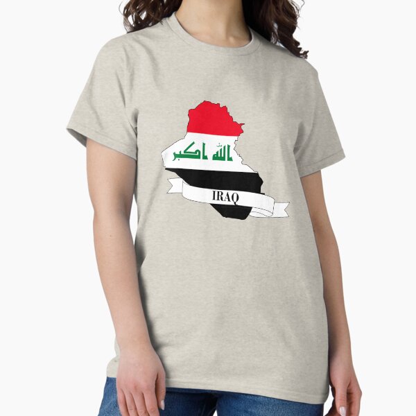 Item preview, Iraq flag map designed and sold by visual adventures.