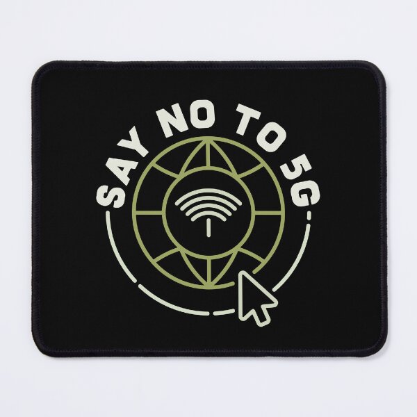 Item preview, Say No to 5G Globe & WiFi Design designed and sold by venomousvector.