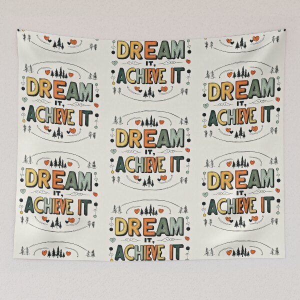 Item preview, Dream It, Achieve It 6 designed and sold by Zeir Shop.
