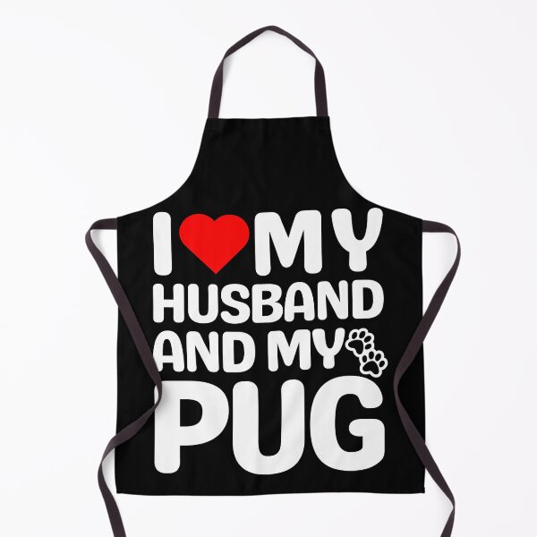 Item preview, I Love My Husband And My Pug designed and sold by TheAnimalZ00.
