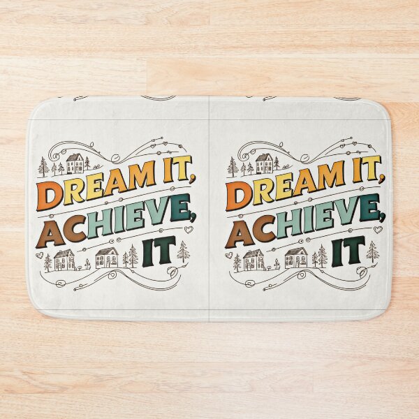 Item preview, Dream It, Achieve It 7 designed and sold by Zeir Shop.
