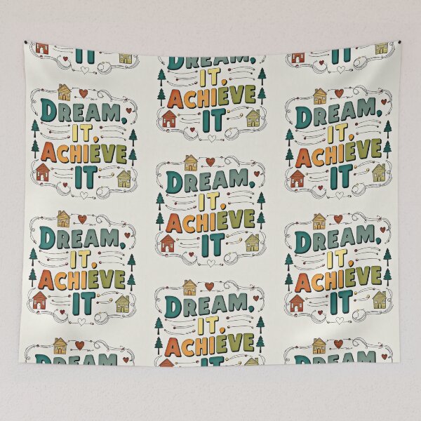 Item preview, Dream It, Achieve It 9 designed and sold by Zeir Shop.
