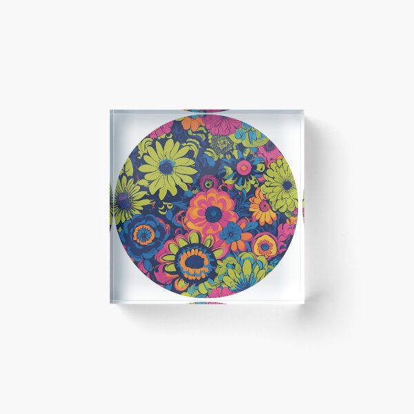 Item preview, Vibrant Retro Floral Botanical Flawer Design designed and sold by mateuszwrz.