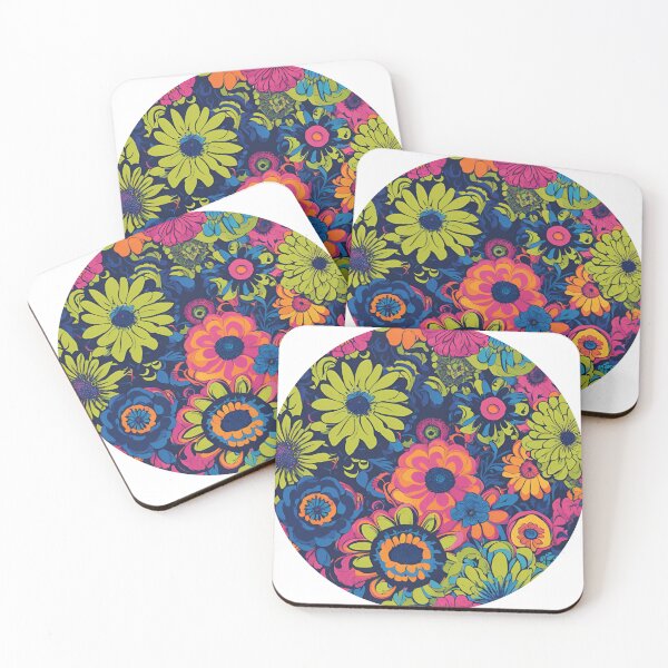Item preview, Vibrant Retro Floral Botanical Flawer Design designed and sold by mateuszwrz.