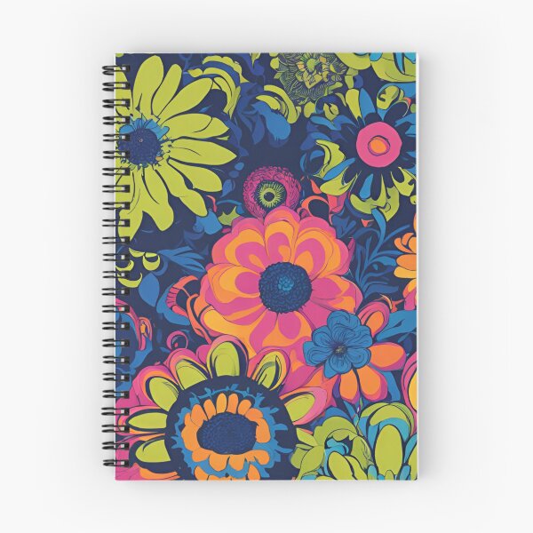 Item preview, Vibrant Retro Floral Botanical Flawer Design designed and sold by mateuszwrz.