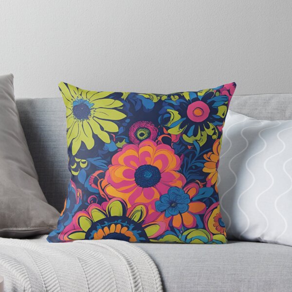 Item preview, Vibrant Retro Floral Botanical Flawer Design designed and sold by mateuszwrz.