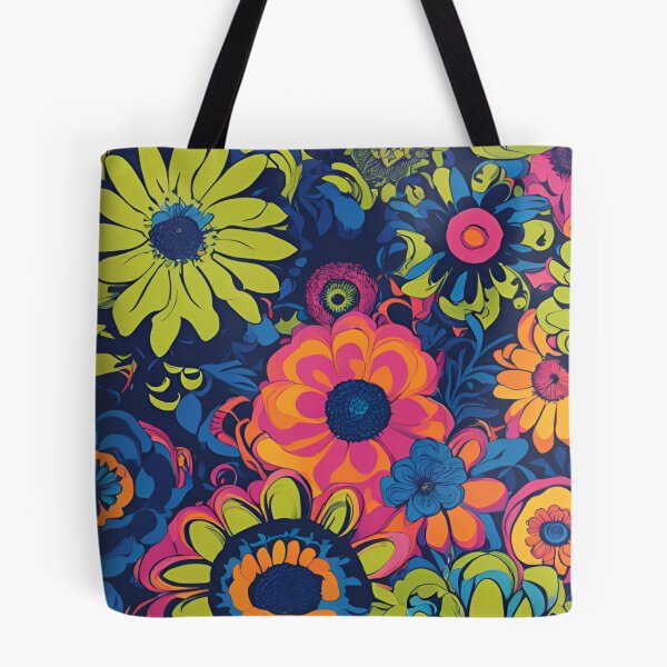Item preview, Vibrant Retro Floral Botanical Flawer Design designed and sold by mateuszwrz.