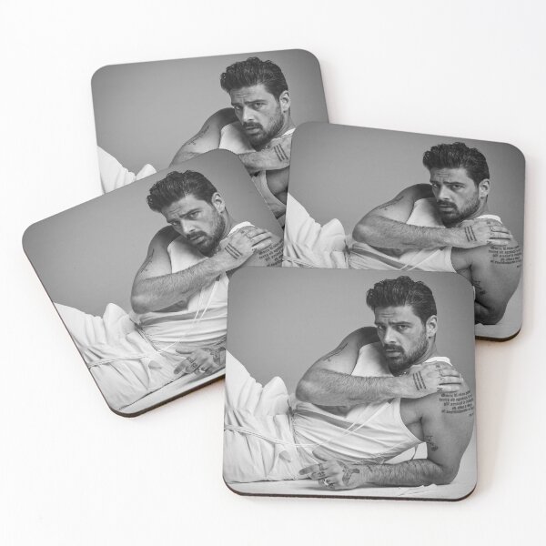 Item preview, Michele Morrone bw designed and sold by mondy4.