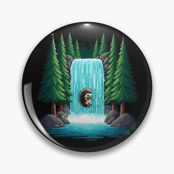 Item preview, Hedgehog waterfall designed and sold by ZEWAoner.