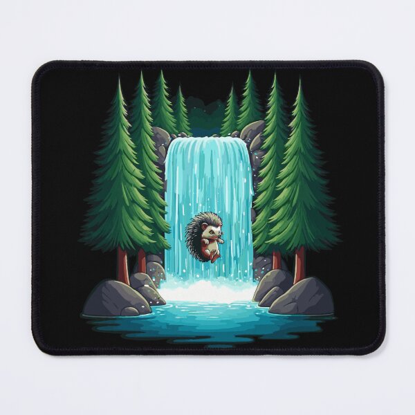 Item preview, Hedgehog waterfall designed and sold by ZEWAoner.