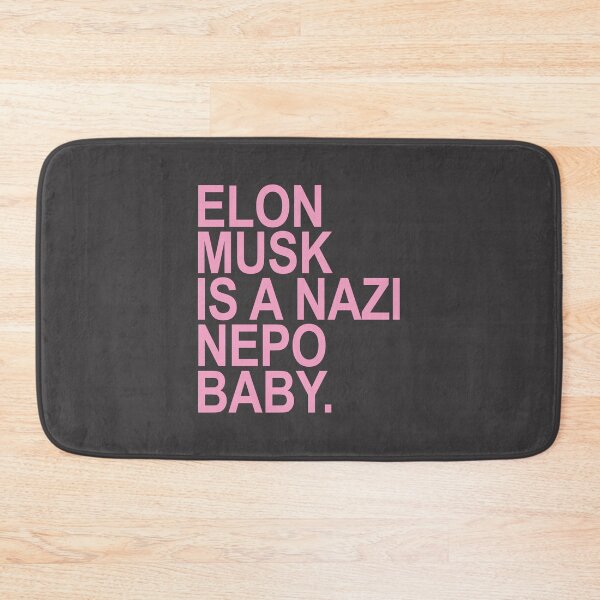 Item preview, Elon Musk is a Nazi nepo baby - Ayanna Pressley (dusty pink) designed and sold by Thelittlelord.