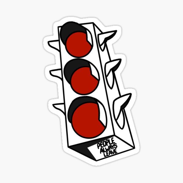 Item preview, OTH traffic light - stop - one tree hill designed and sold by Noodly Doodles.