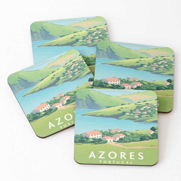 Item preview, Azores Portugal Travel Print  designed and sold by Wander-World.