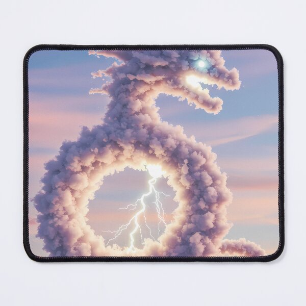 Item preview, Celestial Figures Storm Clouds Digital Art Food Vibes designed and sold by ART ATTACK ZONE.