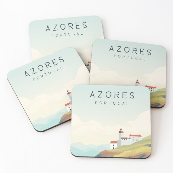 Item preview, Azores Portugal Travel Print  designed and sold by Wander-World.