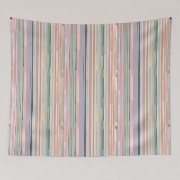 Item preview, Vertical Pink Stripes Mosaic Pattern designed and sold by Glam-OOTD.