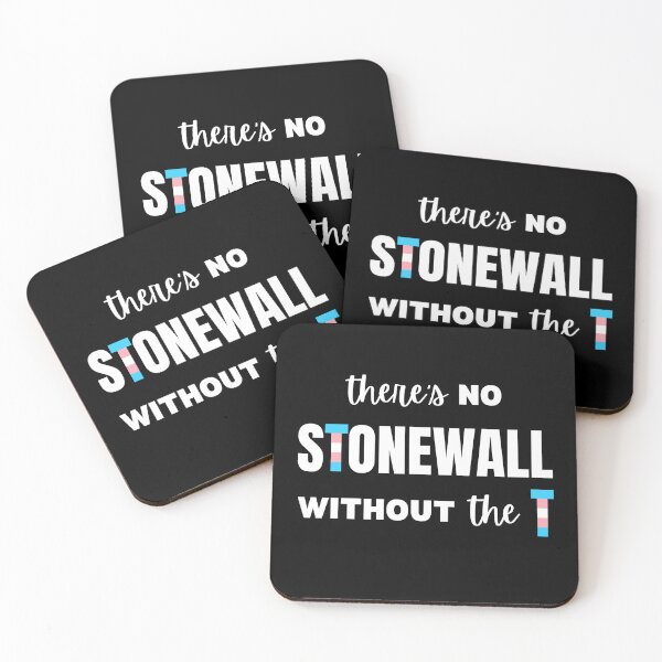 Item preview, No Stonewall Without The T designed and sold by Caring Hearts.