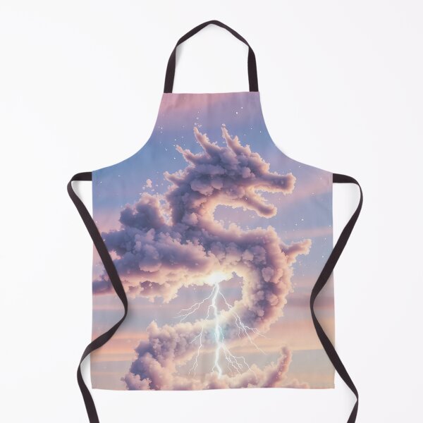 Item preview, Dragon Figures Storm Clouds Digital Art Food Vibes designed and sold by ART ATTACK ZONE.