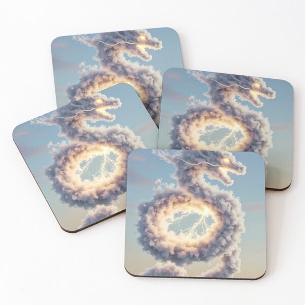 Item preview, Power Dragon Storm Clouds Digital Art Vibes designed and sold by ART ATTACK ZONE.