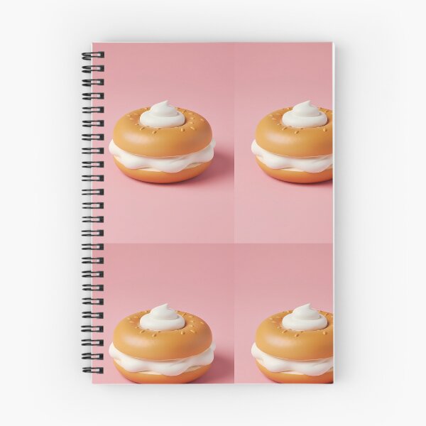 Item preview, 3D Cream Food Snack Breakfast Dinner Art Pink designed and sold by ART ATTACK ZONE.
