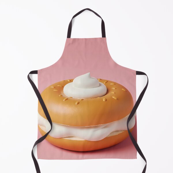 Item preview, 3D Cream Food Snack Breakfast Dinner Art Pink designed and sold by ART ATTACK ZONE.