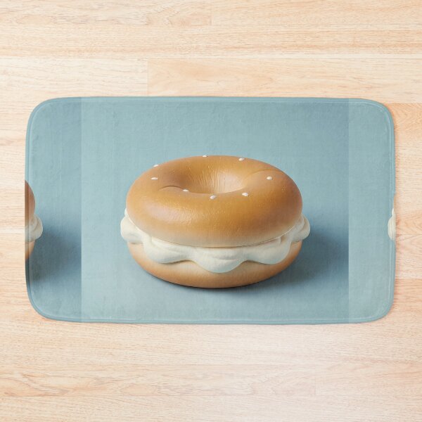 Item preview, 3D Cream Food Snack Breakfast Dinner Art Blue designed and sold by ART ATTACK ZONE.