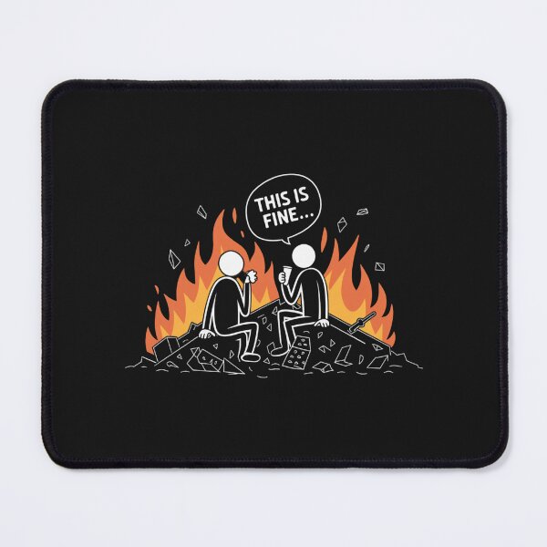 Item preview, This Is Fine designed and sold by SignumShop.