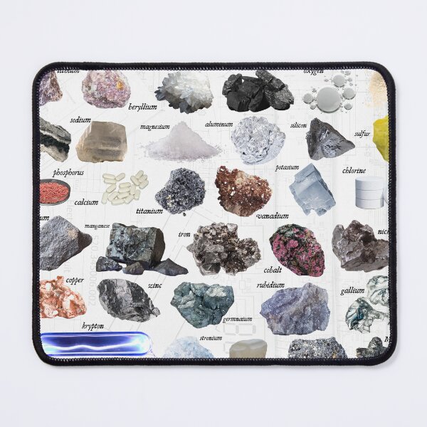 Item preview, known elements volume one chemistry scientific geology Diagram Poster  designed and sold by wesleykshaver.
