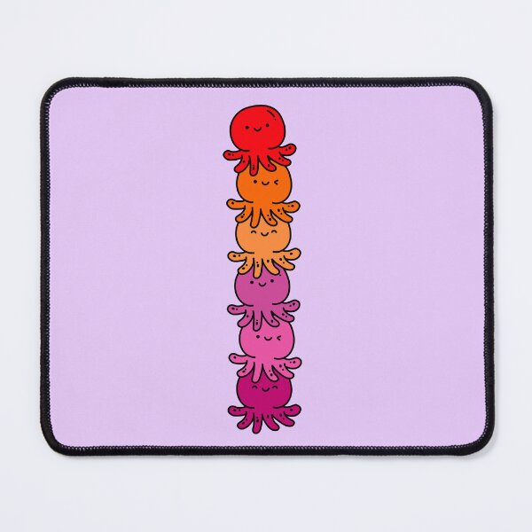 Item preview, Lesbian Pride Octopus designed and sold by PeachyLitchi.