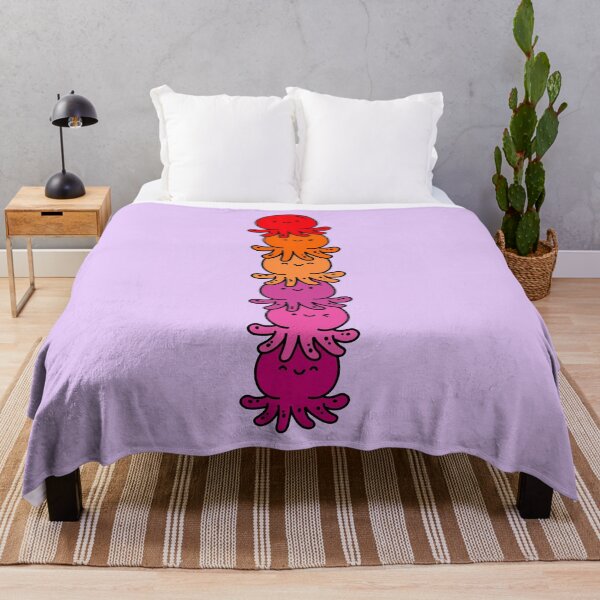 Item preview, Lesbian Pride Octopus designed and sold by PeachyLitchi.