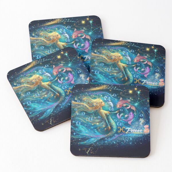 Item preview, Pisces - Zodiac Sign, Astrology, February, March, Star Sign, Water Sign, Constellation, OOAK designed and sold by StoneofWisdom.