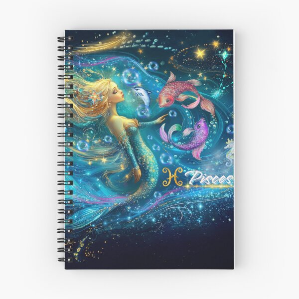 Item preview, Pisces - Zodiac Sign, Astrology, February, March, Star Sign, Water Sign, Constellation, OOAK designed and sold by StoneofWisdom.