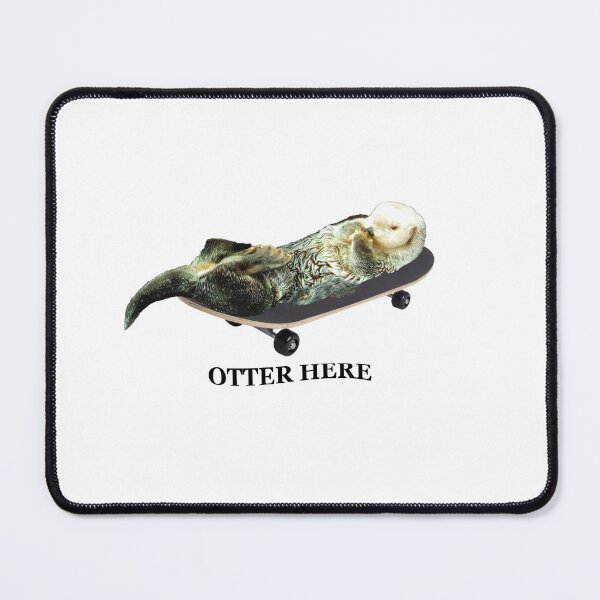 Item preview, Otter Here  designed and sold by Photophile Store.