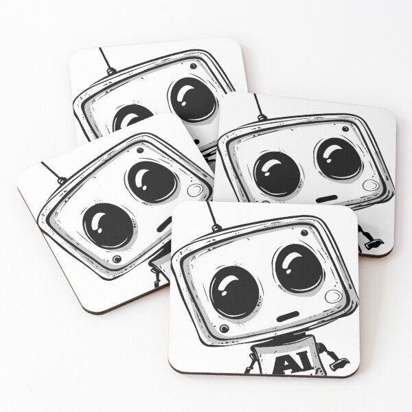 Item preview, Cute AI Robot designed and sold by sigmablue.